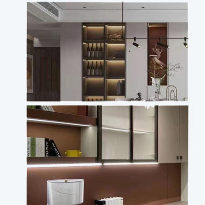 Led unter dem Schrank Lichtbalken Moderne Aluminium-Stand LED-Licht für Schaufenster-Display