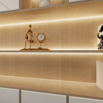 Bewegungssensor-Haarbildschirm mit LED-Spotlicht