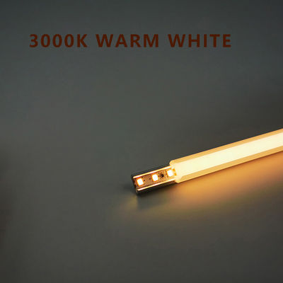 Moderne schwarze 3500K warme weiße Glasregal LED Schrank Licht mit 80 CRI