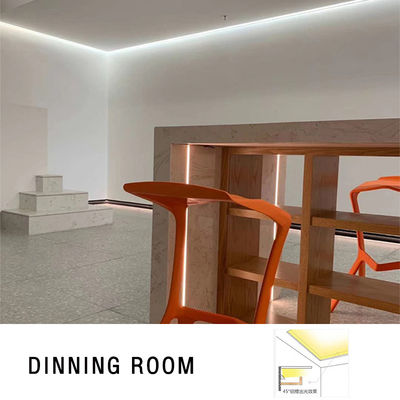 Moderne Anodisierte Aluminium Oberflächen montierte LED-Schrankenleuchten