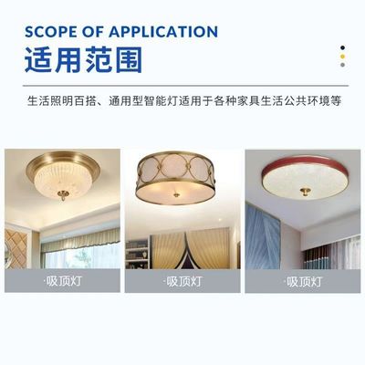 8.66" 220mm dimmbar rundes Led-Deckenlicht Ersatz 120v Aluminium mit FCC,ETL,CB,CE,LVD,EMC-Zertifikat
