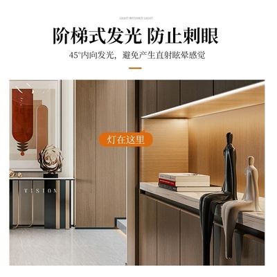 LED-Schrankleuchten mit Sensor Aluminium-Schrankleuchten mit Einstellbarer Farbtemperatur