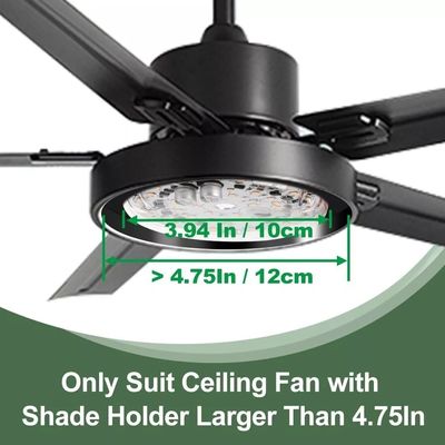 120V 15W Driverless Dia 100mm Led Light Für Led-Ventilatorlicht Mit ETL-Zertifikat Deckenventilator Led-Licht Ersatz