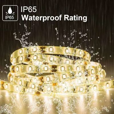 Flexible LED Streifenleuchten 600 Einheiten LEDs LED Streifen Wasserdicht 12 Volt LED Lichtstreifen Pack von 16,4 Fuß/5m für Ferien Home Party Innen- und Außendekoration Wasserdicht Weiß 1 Pack