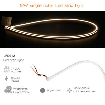 24V/12V.DC 10W flexibler Neonlichtstreifen für Decorationsschränke