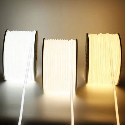 110V 220V wasserdichtes COB-LED-Lichtband mit PVC-Kleber angepasst Blau / Eisblau / Weiß / Grün / Lila / Gold / Rosa