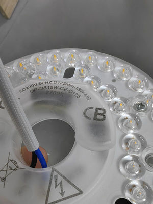 LED-Deckenventilatorlicht ersetzen: Neue Produkte: Dia125mm Einfarbe 2700K, CE ROHS ERP-Zertifizierung genehmigt