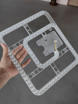 Lichtanlage SMD LED-PCB-Modul 120V 3/5CCT Ersatz Rundlinsen-LED-Lichtmodul für Deckenplatten