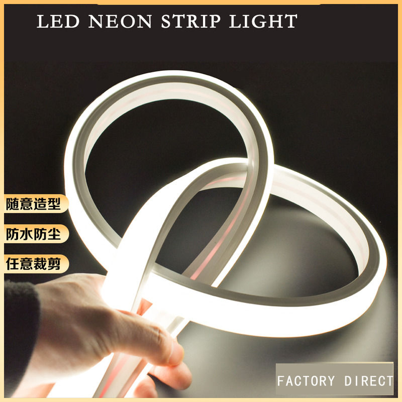 Wasserdicht IP54 Silizium-LED-Neonlicht mit Farbwiedergabeindex 3000K/4000K/6000K