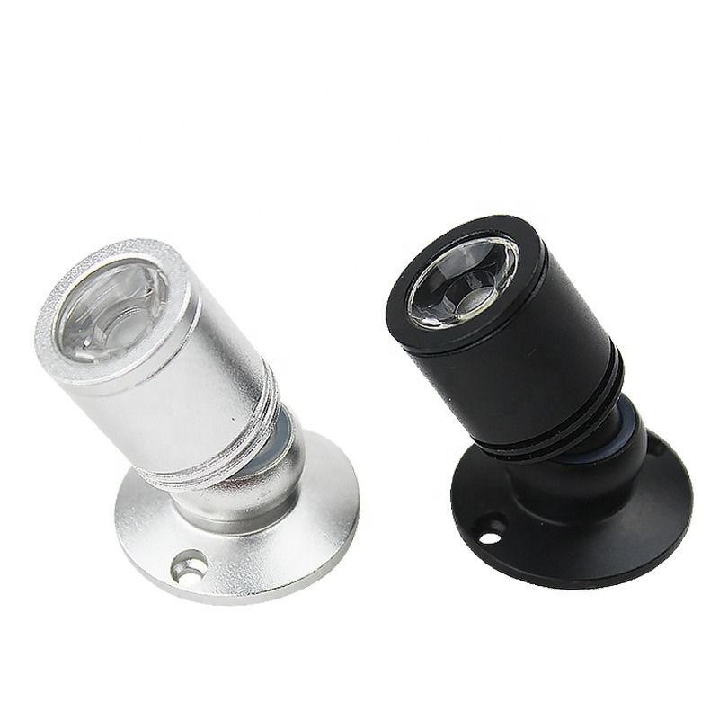 Kompakte COB 3W IP65 80CRI schwarze LED-Strahler für Innen- und Außendekoration