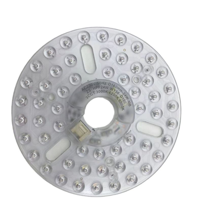 6.3&quot; Dia160mm Runder PCB 24w Led Deckenventilator Licht Deckenventilator Led Licht Ersatzmodul Für Deckenventilator Licht