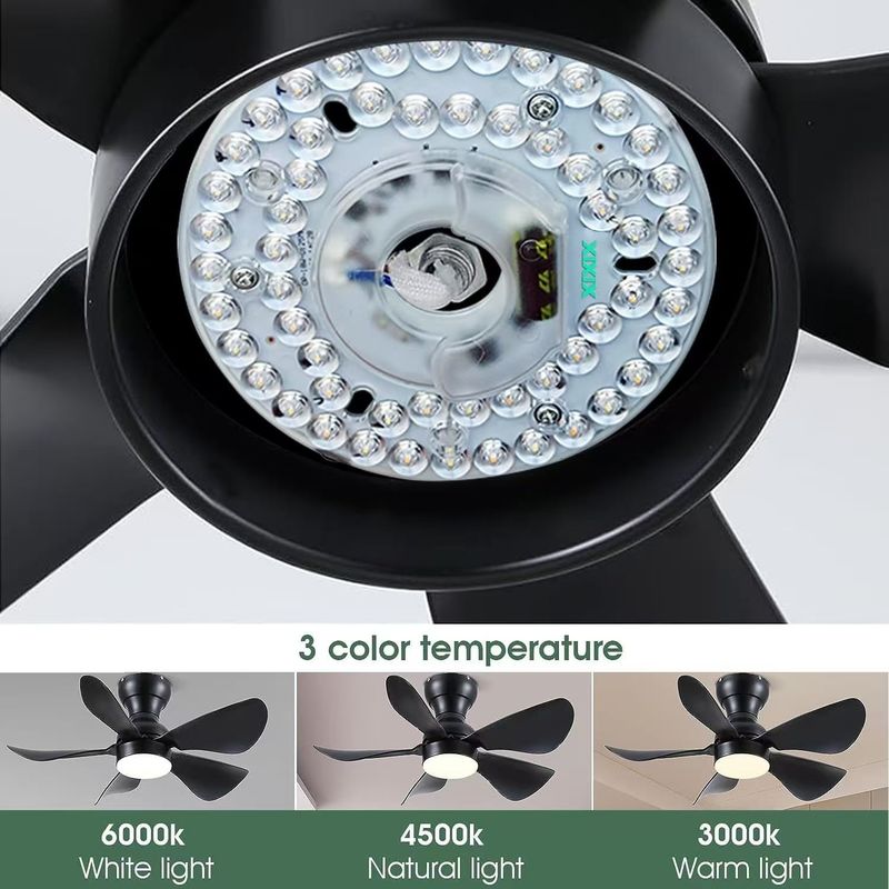 Dia125mm Round Pcb Board 4,9' LED Retrofit Light Kit 22W Farbe 3000K/4500K/6000K CRI90 Für Deckenventilator Licht Ersatz Panel PCB,Deckenlicht LED Retrofit Kit,120V 2200LM,
