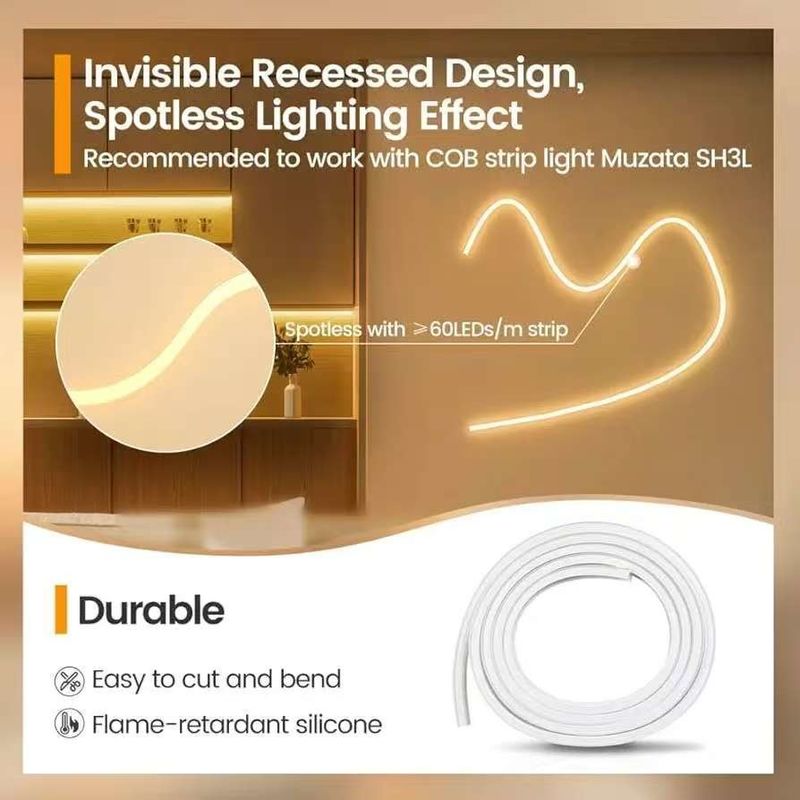 DIY Dekoration Rgb Neon-Streifen-Lichtrohren Custom 12v 24v SFlexible Neon-Streifen-Licht Für Urlaub Dekoration Silikon IP67 Wasserdicht Außen Neon-Licht