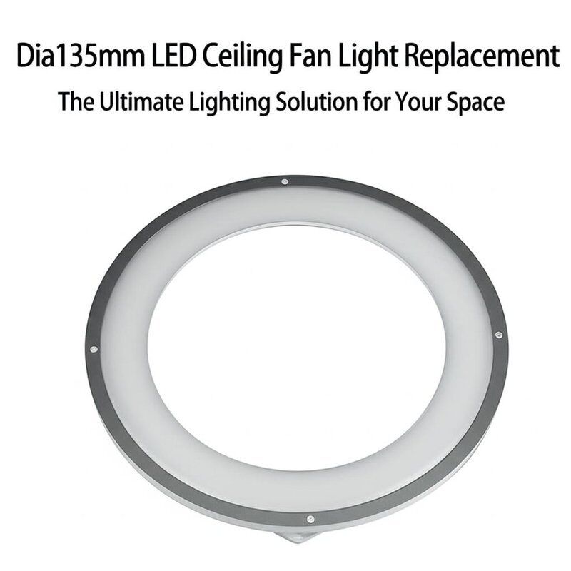 Dia135mm LED Ceiling Fan Light Replacement The Ultimate Lighting Solution for Your Space