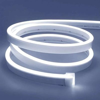 Weiße LED-Streifenleuchten 16,4ft/5m Neonlichtstreifen 12V Flex Wasserdicht Neon LED Streifen Silicone LED Neon Seillicht Für Küche Schlafzimmer Innen-Außen Dekoration Stromadapter nicht enthalten