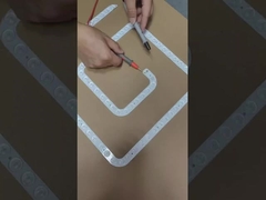 Leuchtturm SMD LED-PCB-Modul 230v Ersatzquadratliche Linse LED-Lichtmodul für Deckenplatte